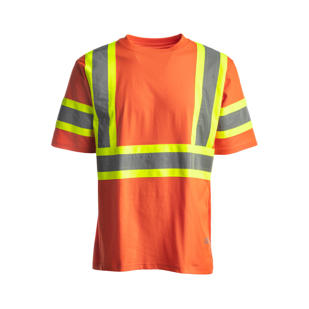 Tough Duck Hi-Vis Orange safety t-shirt