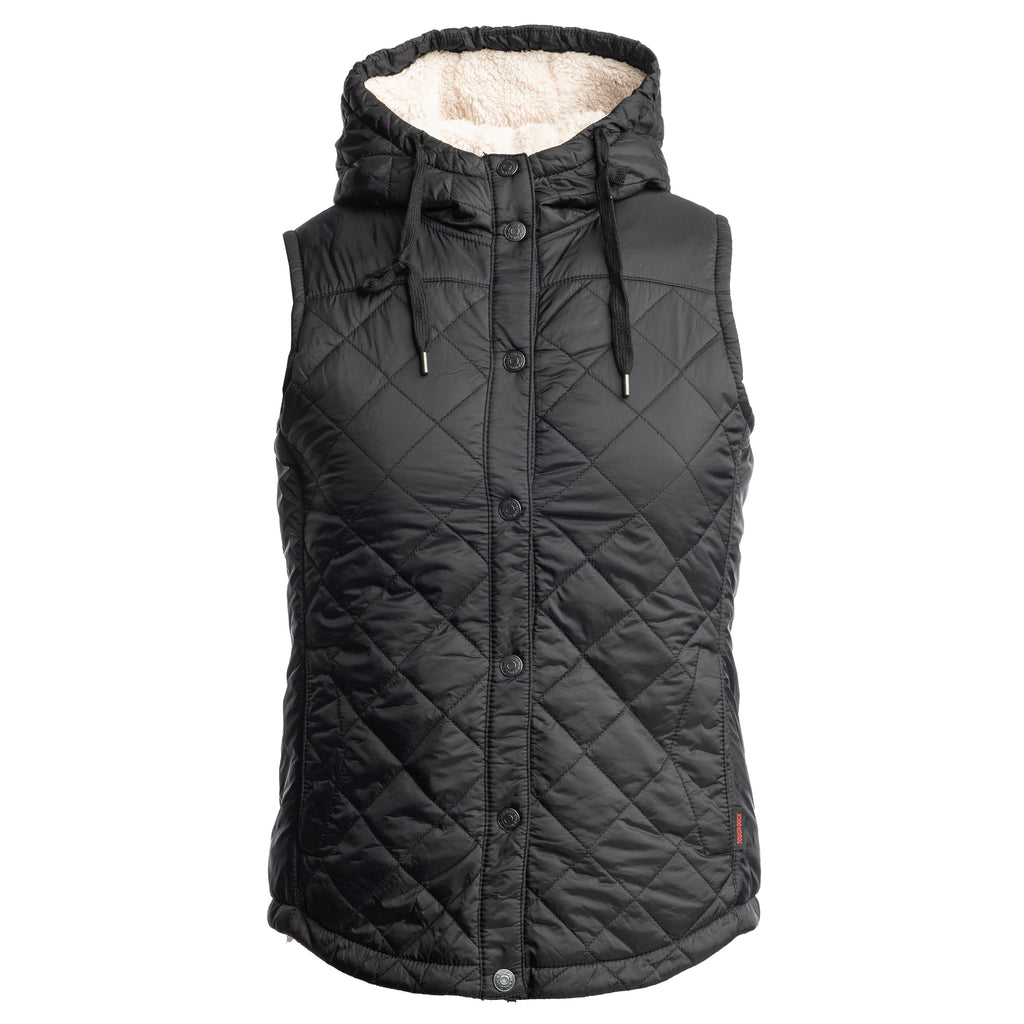 Women's Quilted Sherpa Lined Vest