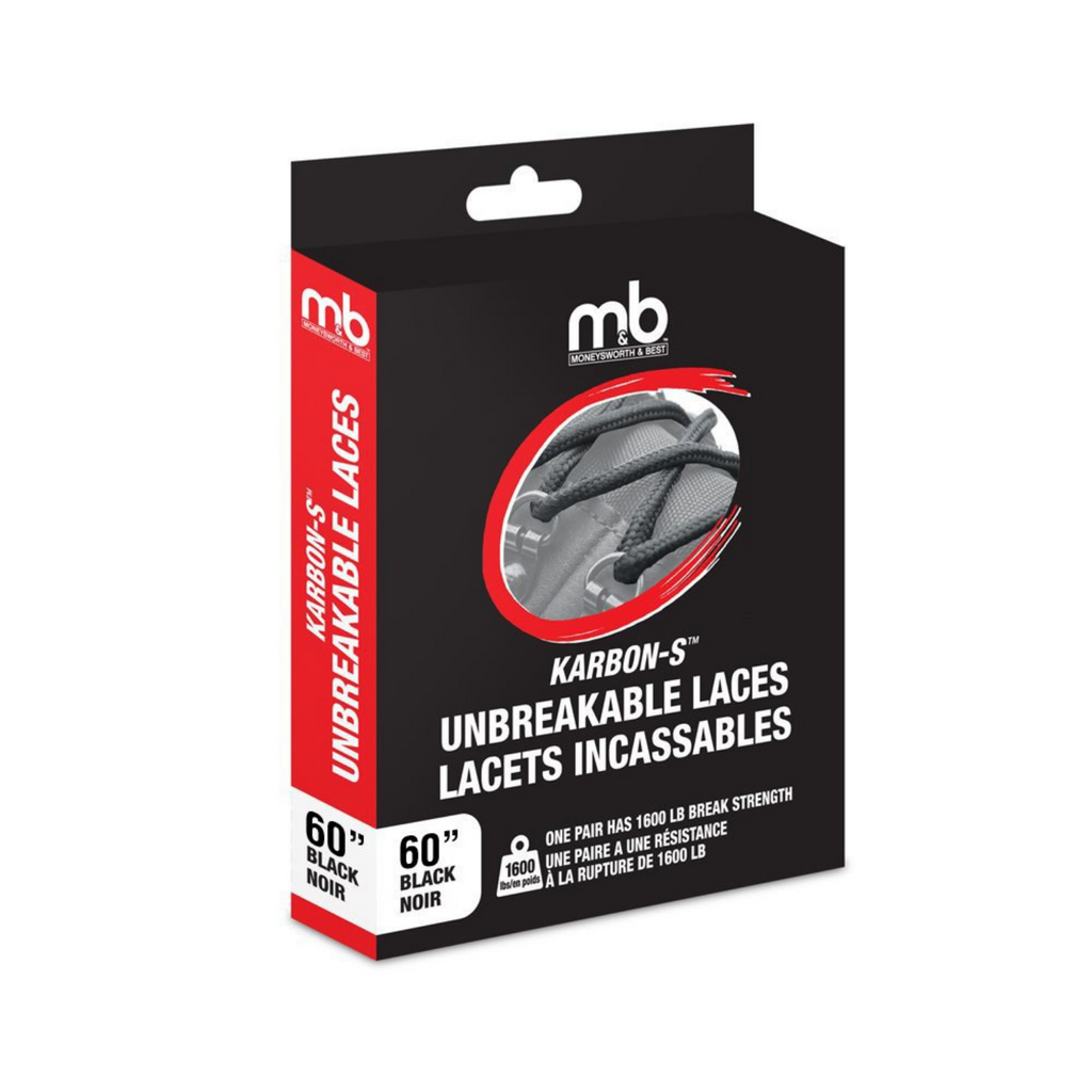 KARBON-S™ Unbreakable Laces 60" - L24402