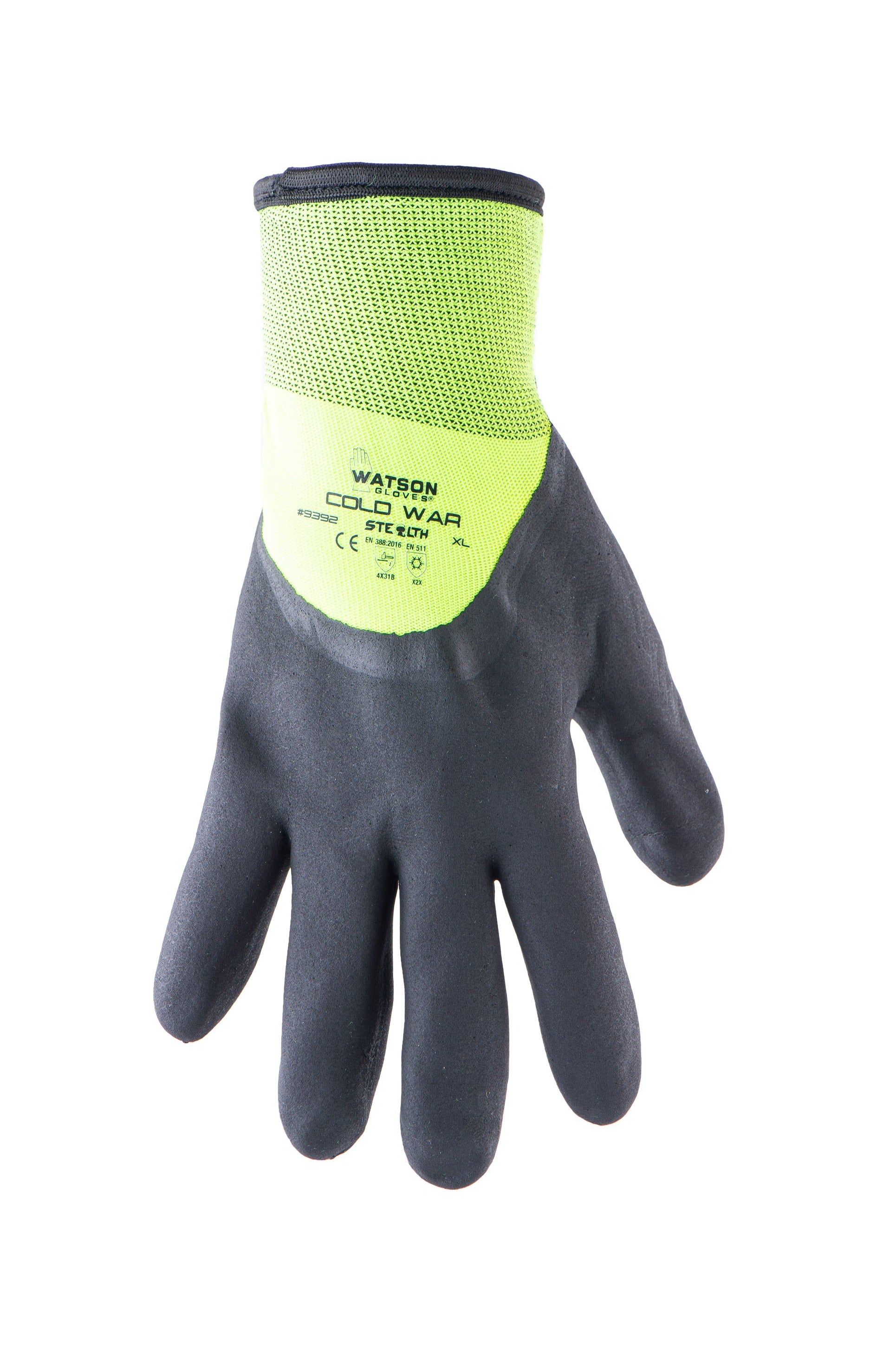 Watson Gloves 9393 Stealth Black Ops (X-Small)