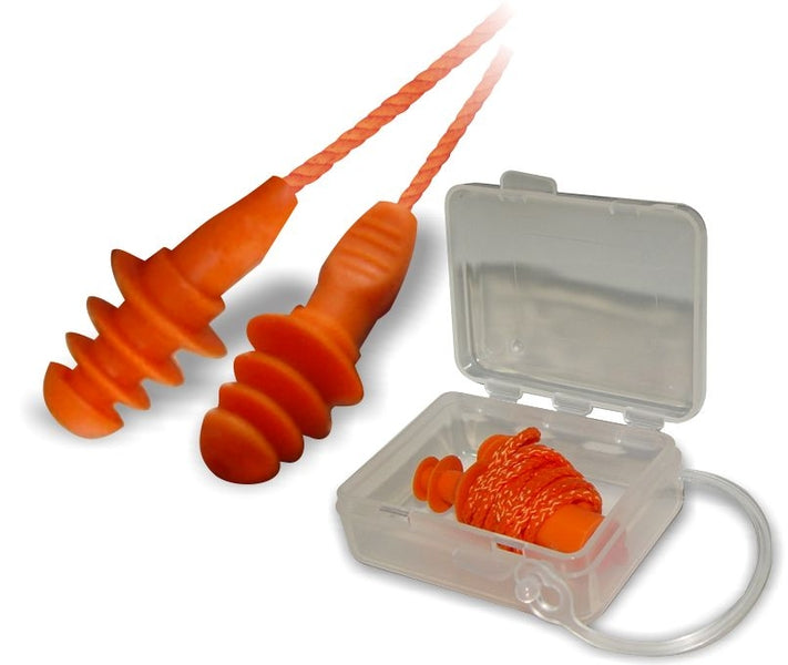 Workhorse Multi-Flange Orange Earplugs